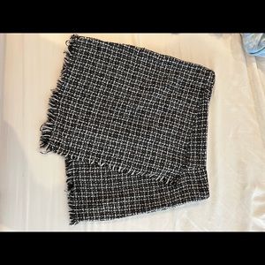 Cute Tweed Wrap skirt